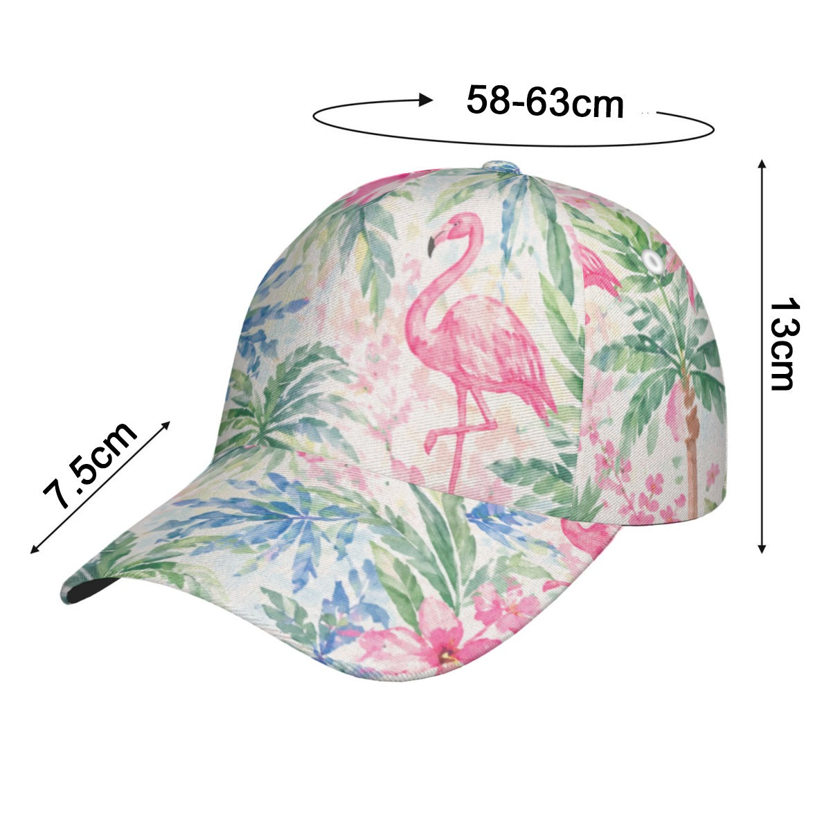 Palm Beach Collection Flamingo Life Peaked Cap