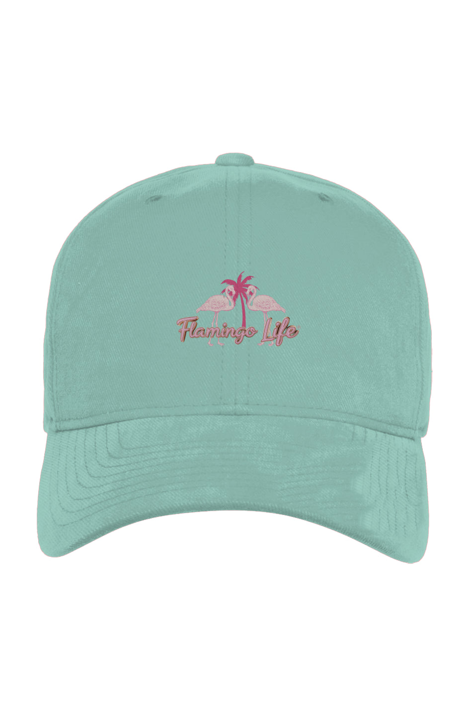Flamingo Life Brushed Twill Cap