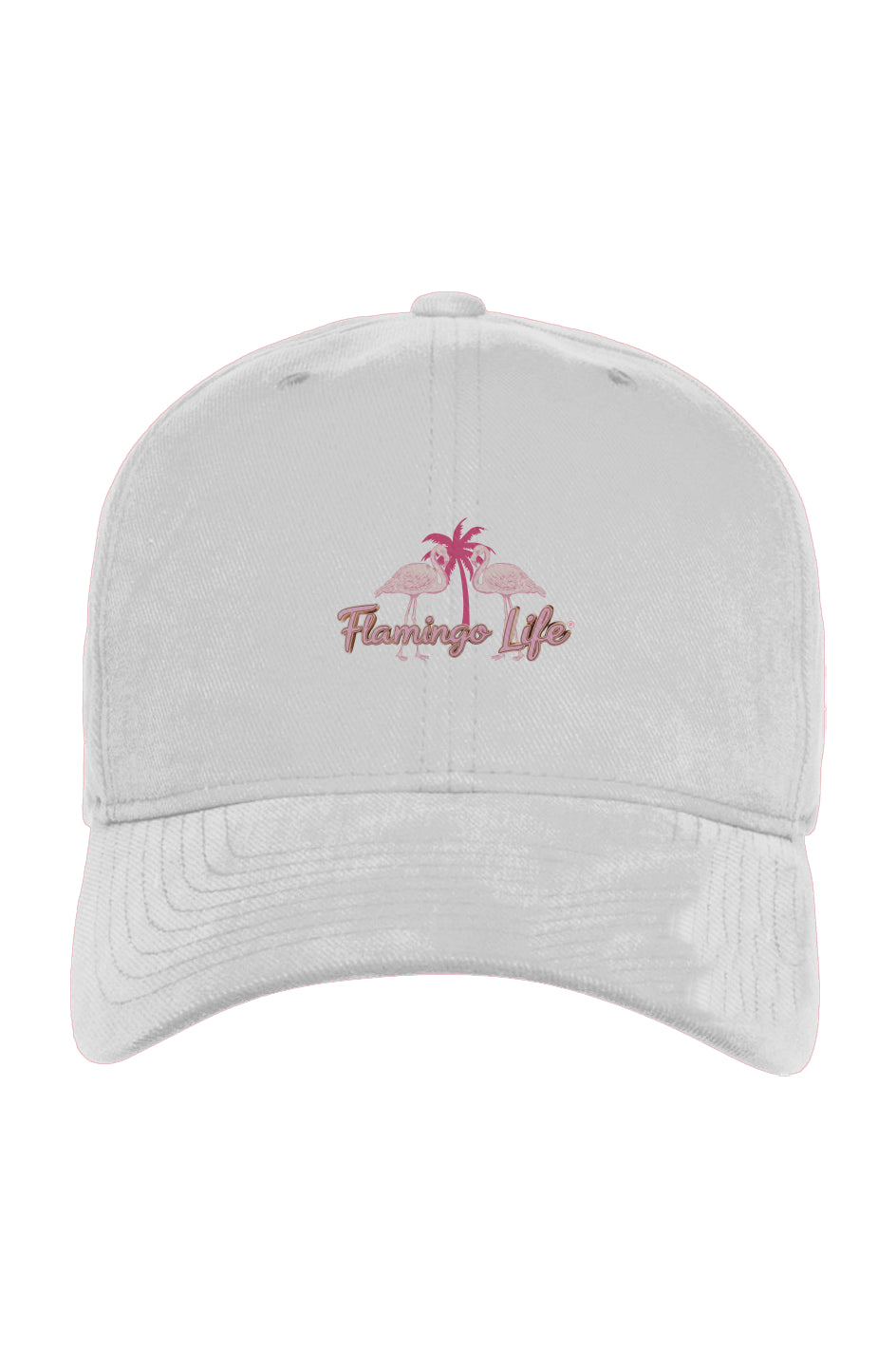 Flamingo Life Brushed Twill Cap