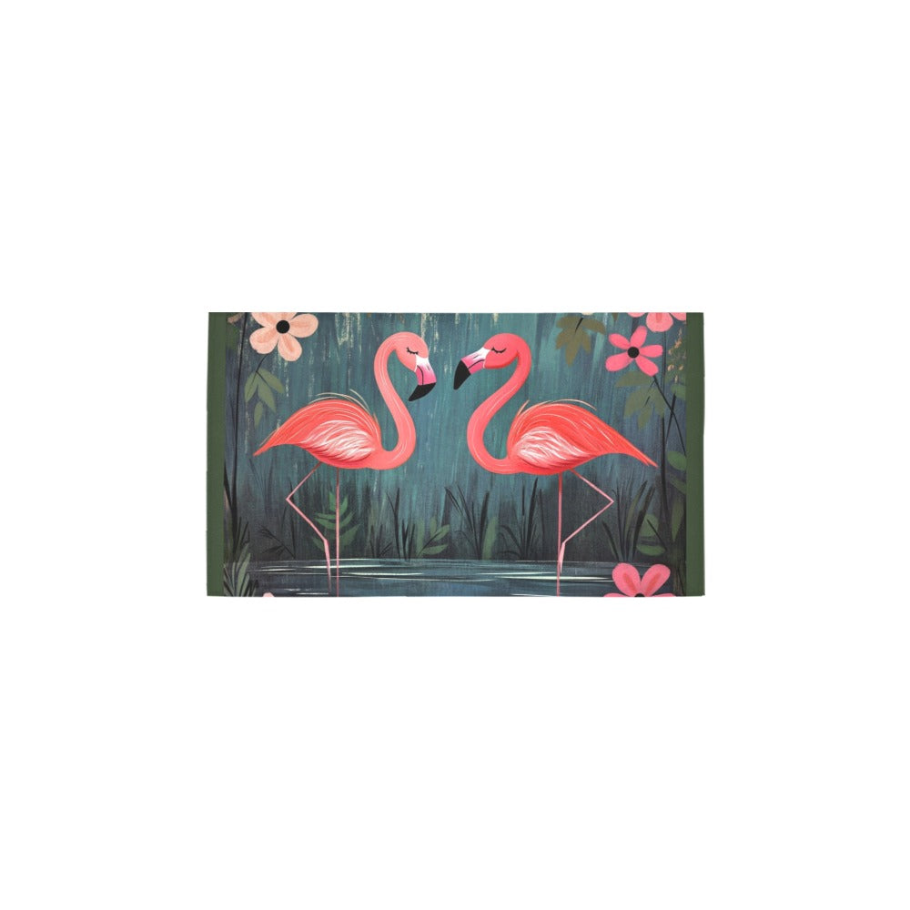 Serene Flamingo Bath Rug