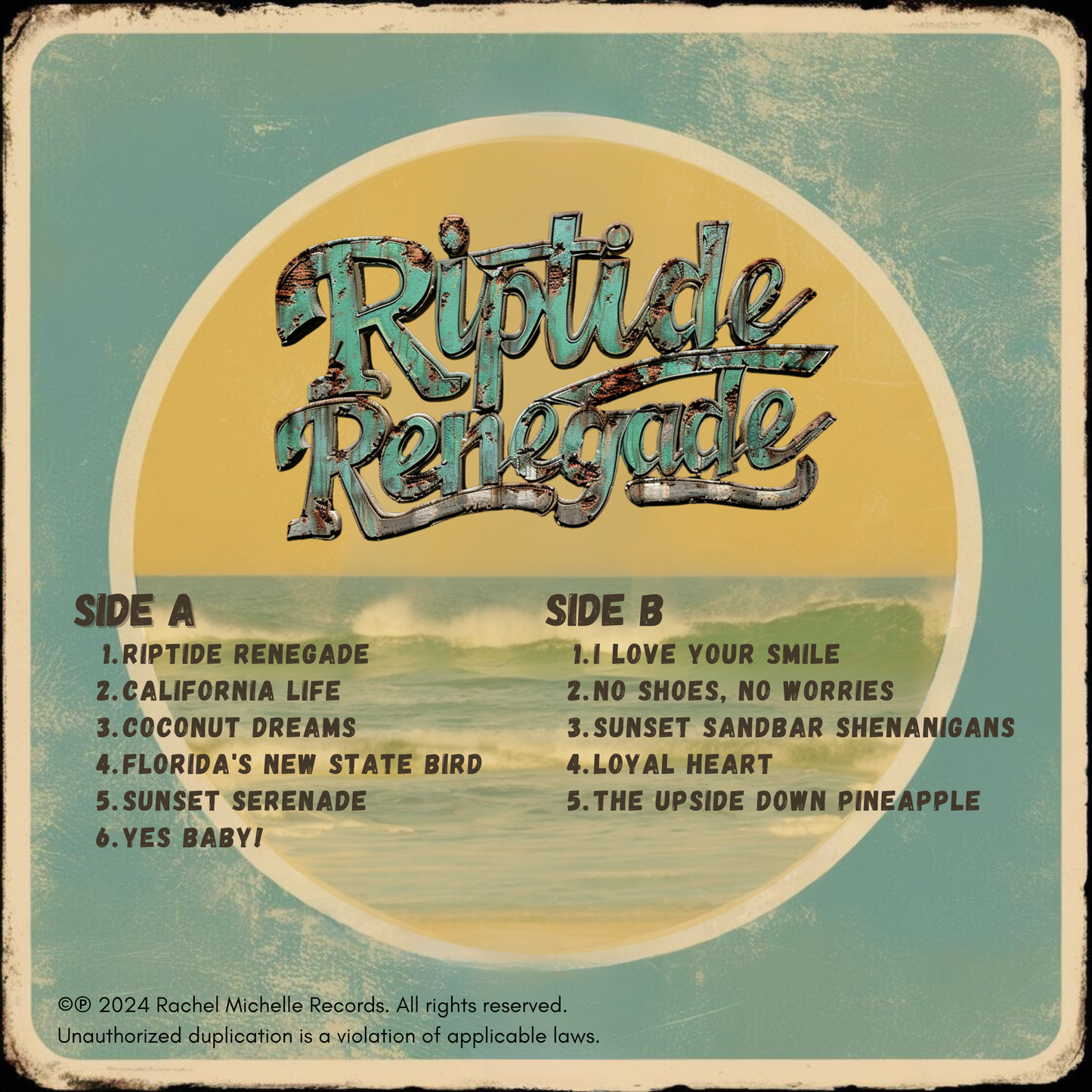 Riptide Renegade – Limited Edition Vinyl Album