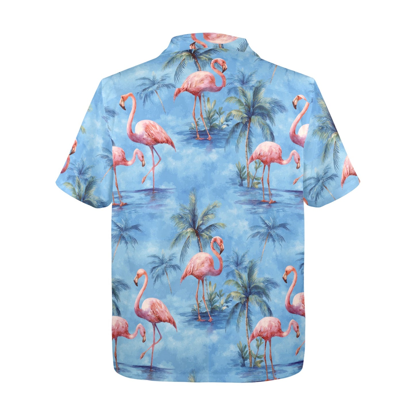 Flamingos on My Shirt - Hawaiian Shirt