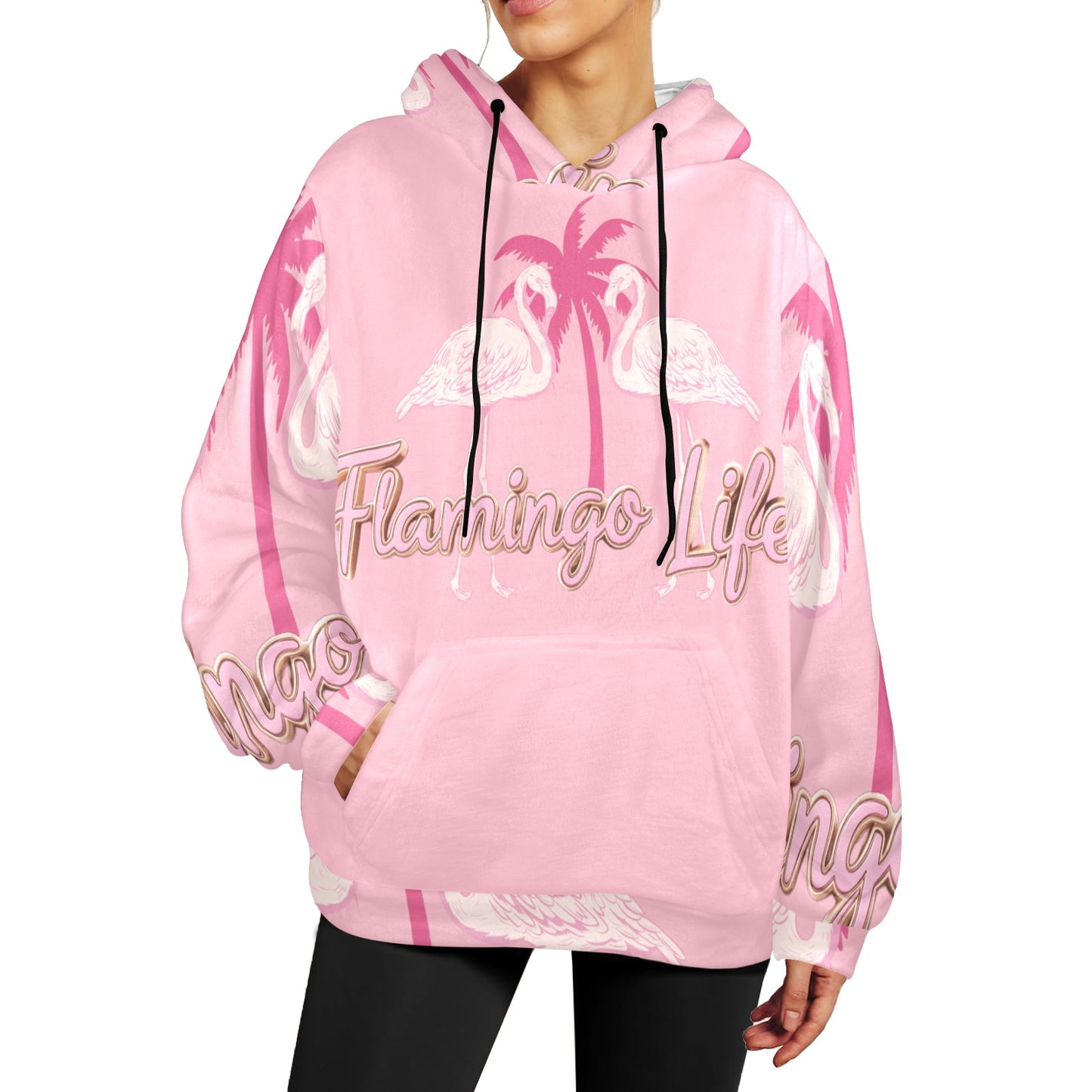 Flamingo Life® Women's Fleece Hoodie