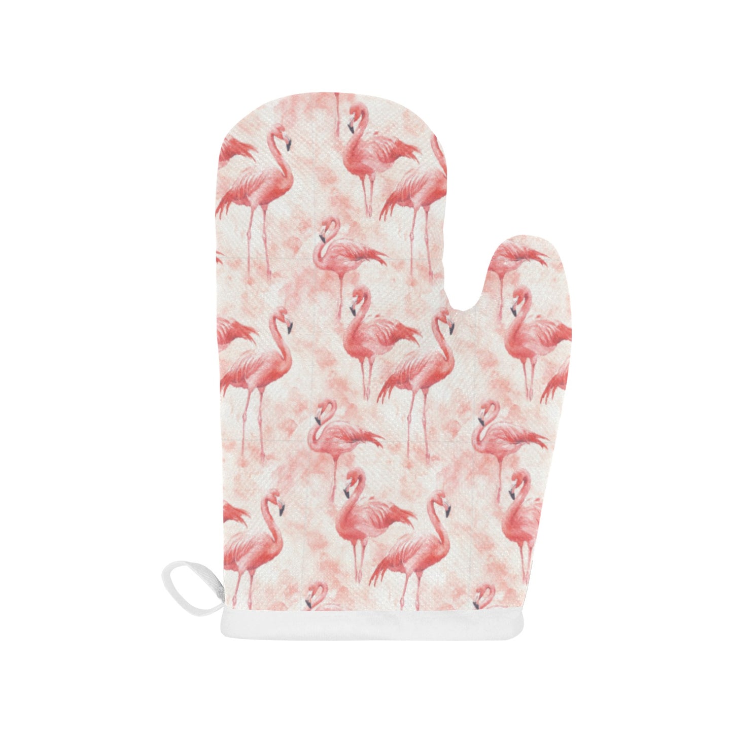 Pink Flamingos Oven Mitts (2)