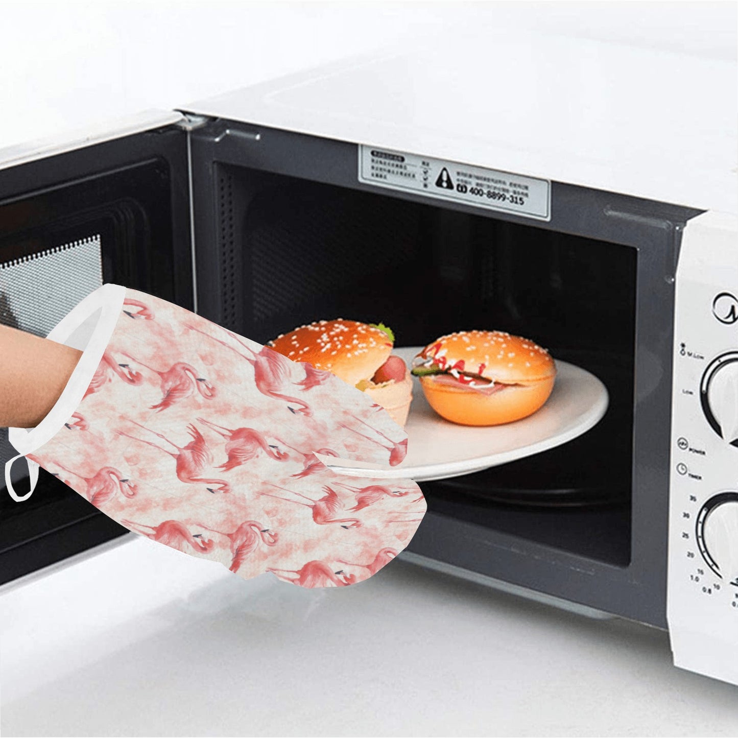 Heat Resistant Oven Mitt (One Piece)