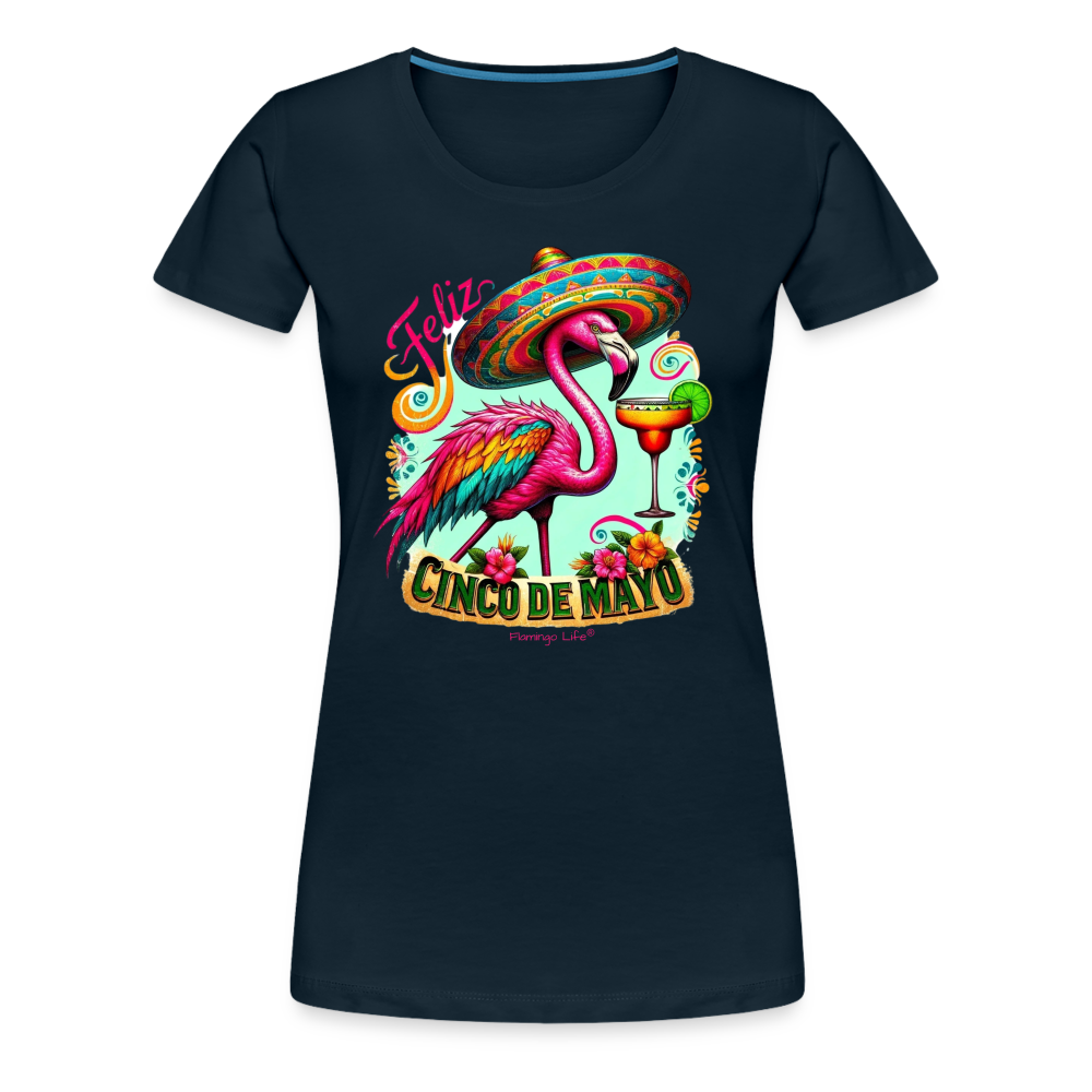 Women’s Premium T-Shirt - deep navy