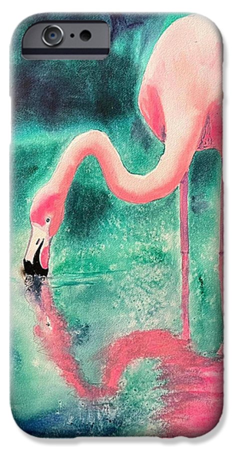 Flamingo Reflection - Phone Cases