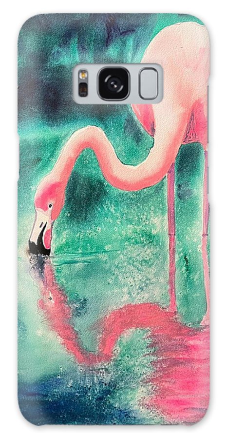 Flamingo Reflection - Phone Cases