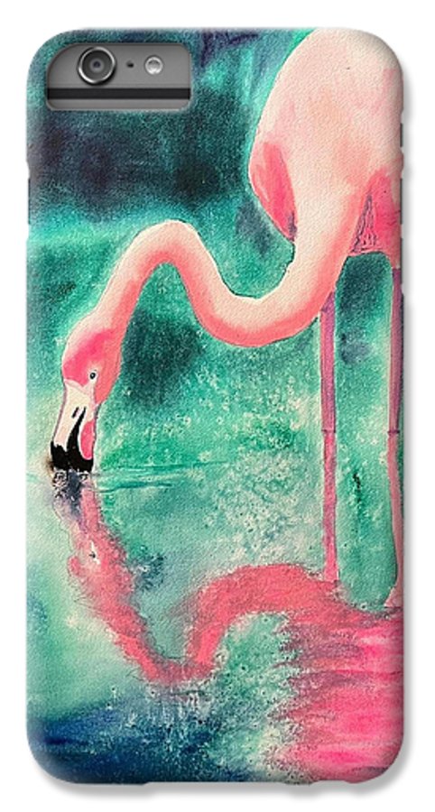 Flamingo Reflection - Phone Cases