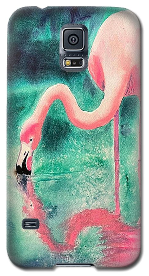 Flamingo Reflection - Phone Cases