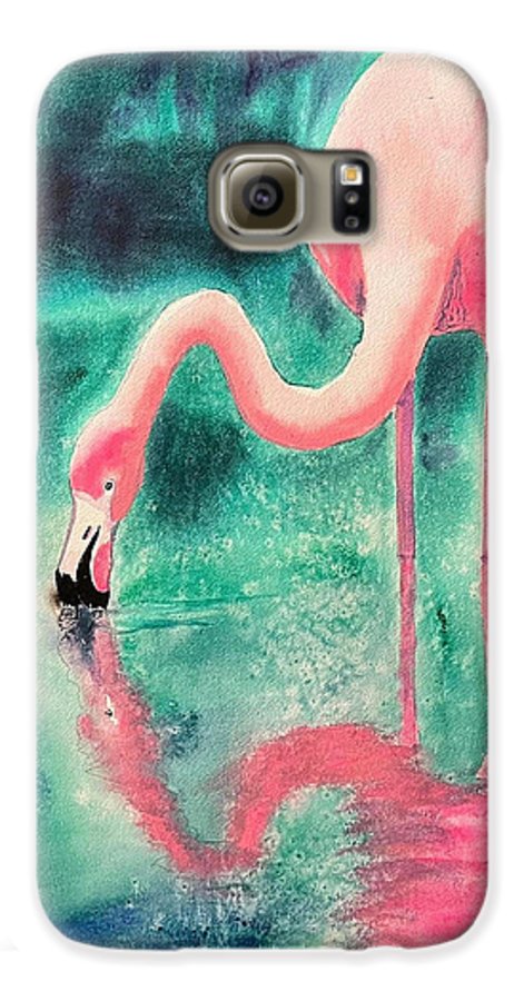 Flamingo Reflection - Phone Cases