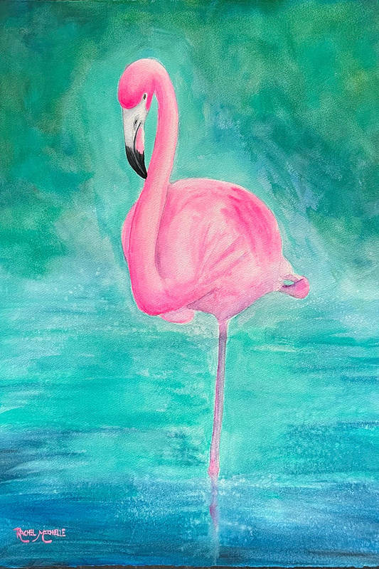 Morning Glow - Art Print - Flamingo Life®