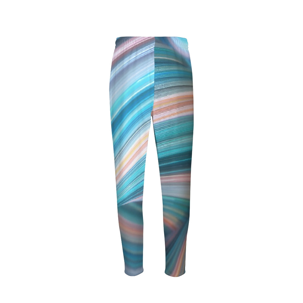 Flamingo Life Rainbow Swirl Men's Joggers - The Flamingo Shop