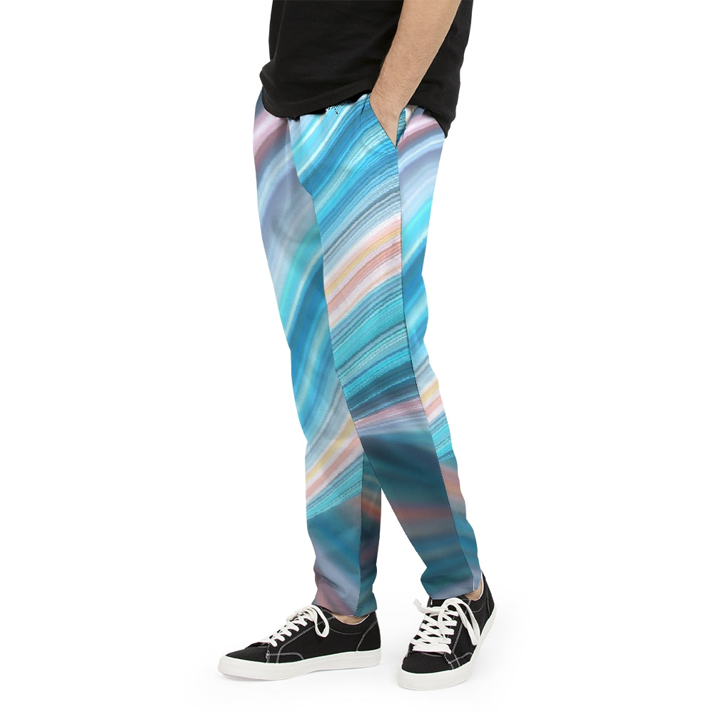 Flamingo Life Rainbow Swirl Men's Joggers - The Flamingo Shop