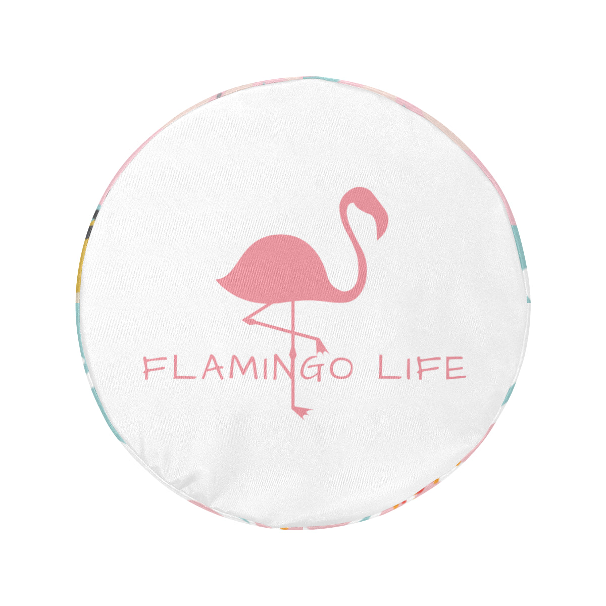 Flamingo Life Spare Tire Cover