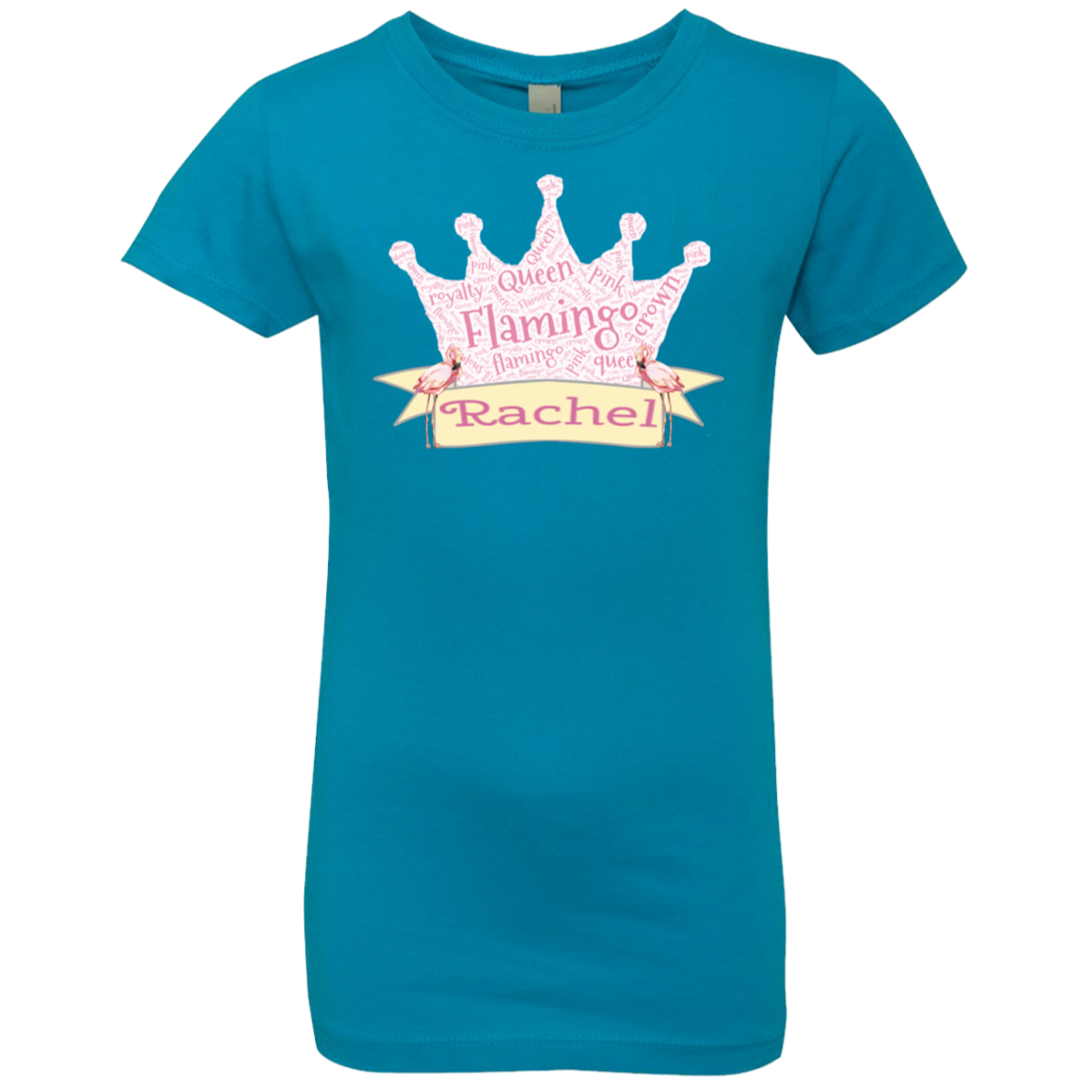 Add YOUR Name - Her Majesty Girls T-Shirt - The Flamingo Shop