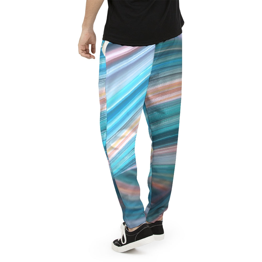 Flamingo Life Rainbow Swirl Men's Joggers - The Flamingo Shop