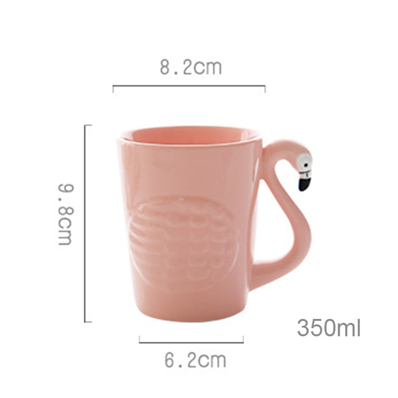 Pink Flamingo Mug