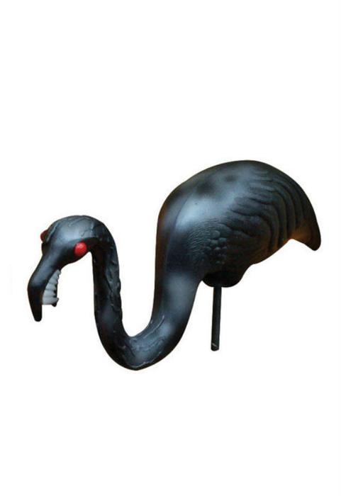 Halloween Zombie Flamingos