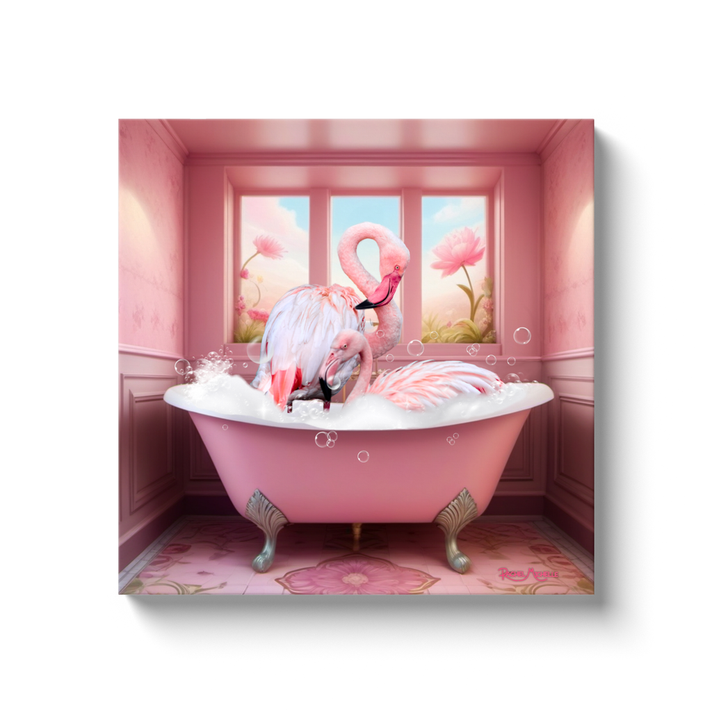 Bathing Beauties Canvas by Rachel Michelle - Flamingo Life®