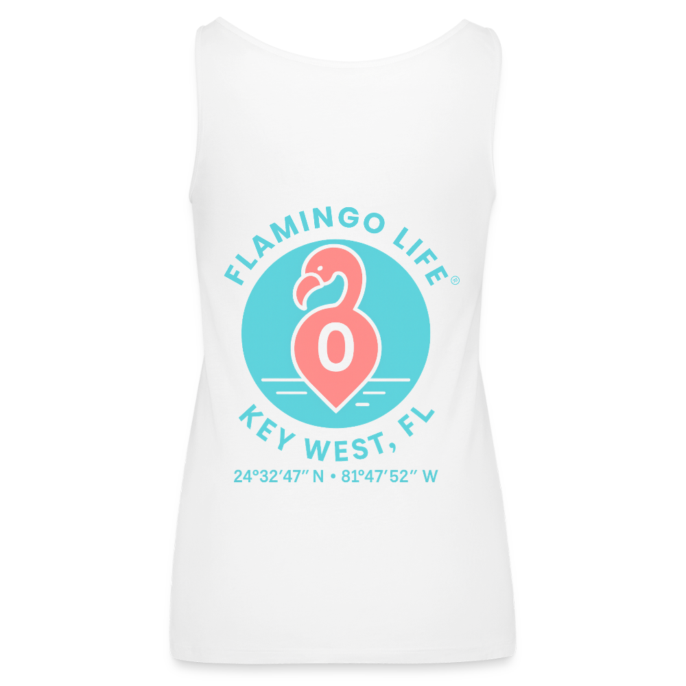 Mile 0 Women’s Tank Top - white