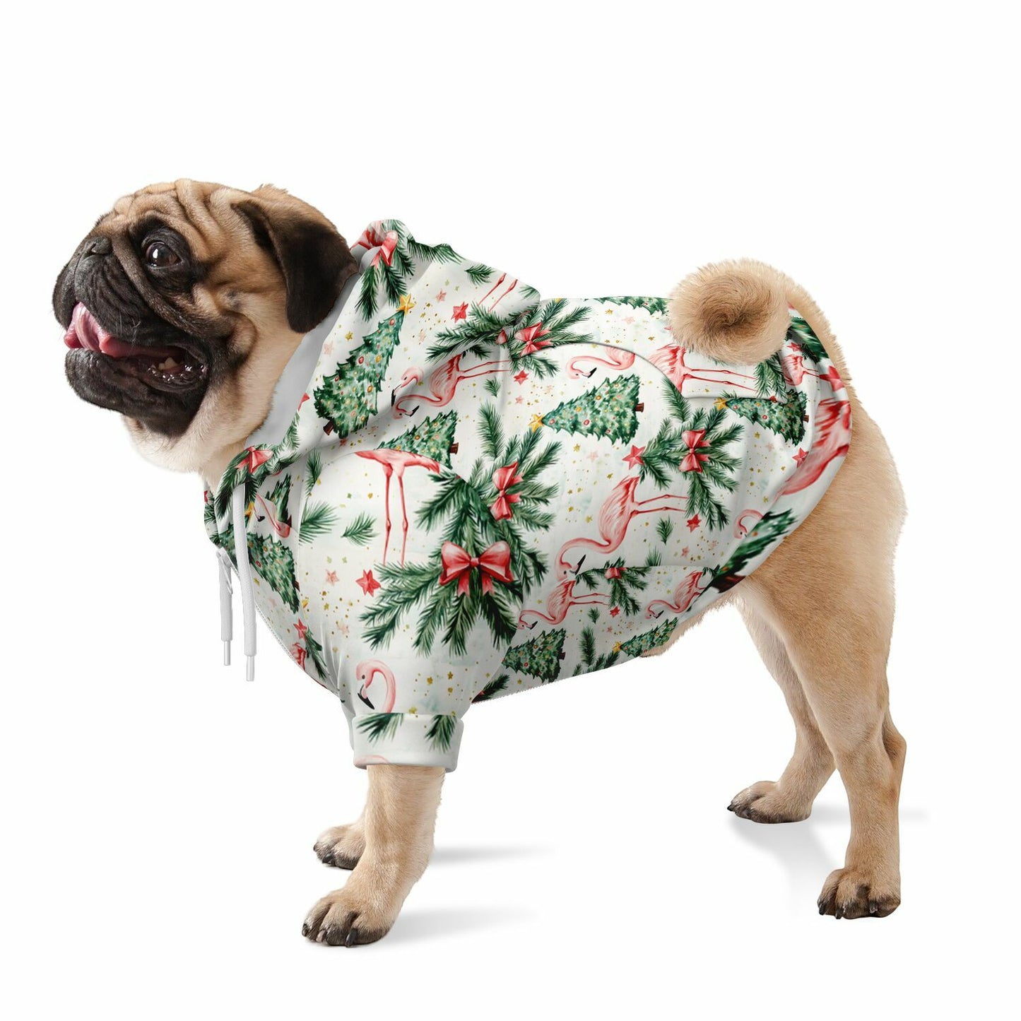 Fashion Dog Zip-Up Hoodie - AOP