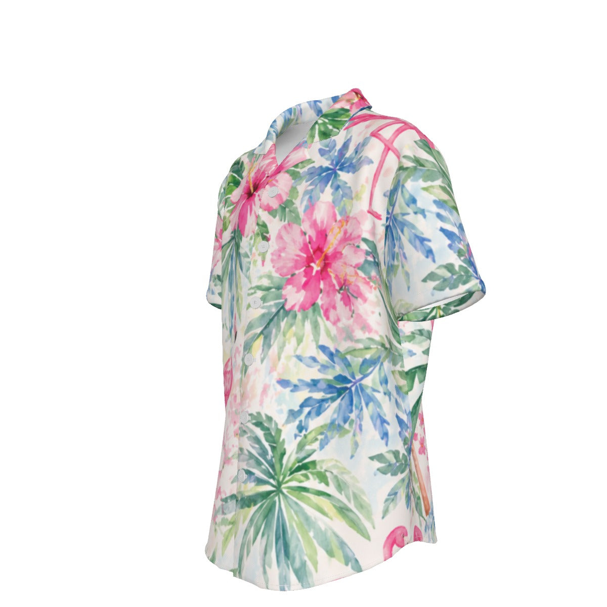 Palm Beach Collection Flamingo Life Kid's Hawaiian Vacation Shirt