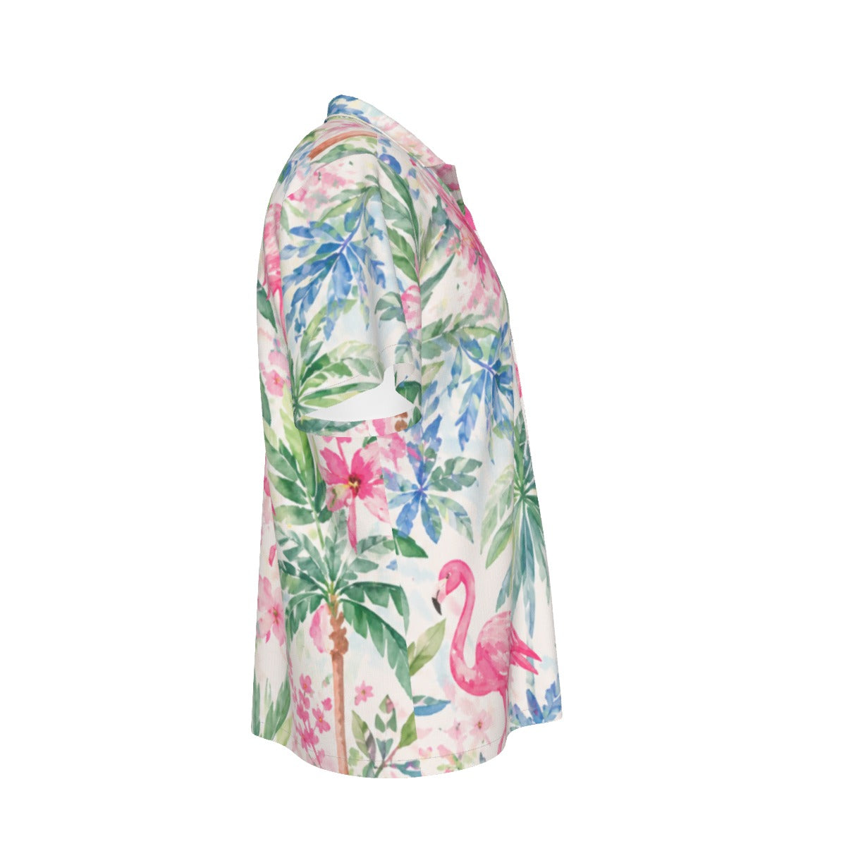 Palm Beach Collection Flamingo Life Men's Hawaiian Shirt