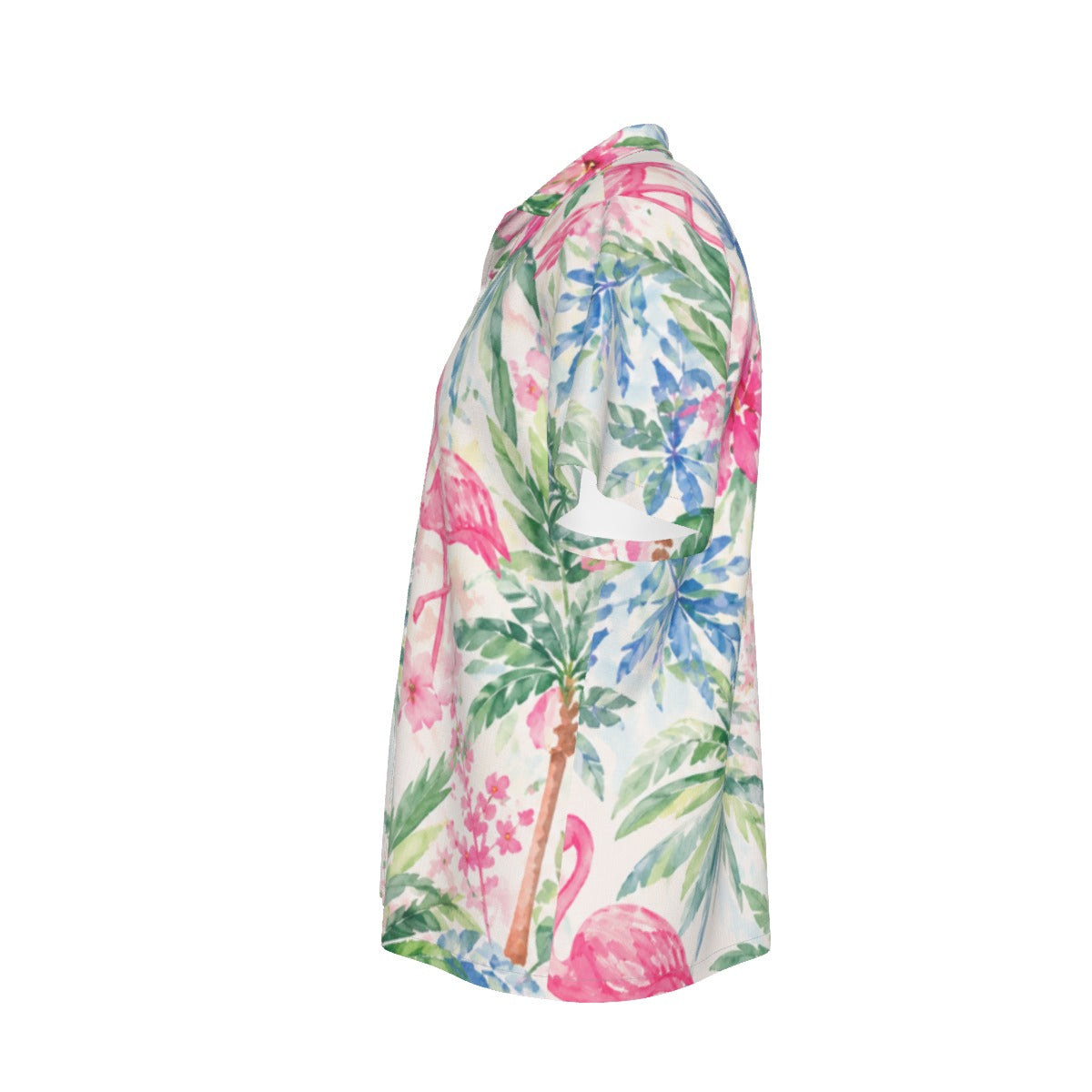 Palm Beach Collection Flamingo Life Men's Hawaiian Shirt