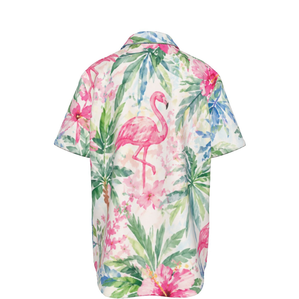 Palm Beach Collection Flamingo Life Kid's Hawaiian Vacation Shirt