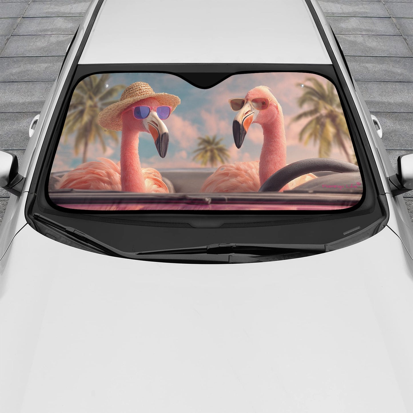 Flamingo Life® Auto Car Sun Shade