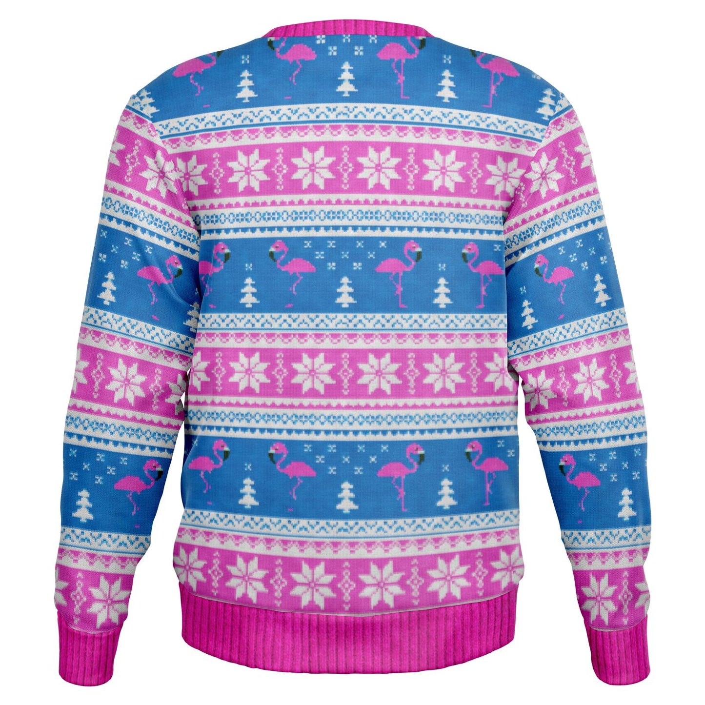 Fa La La La Mingo Flamingo Ugly Christmas Sweater