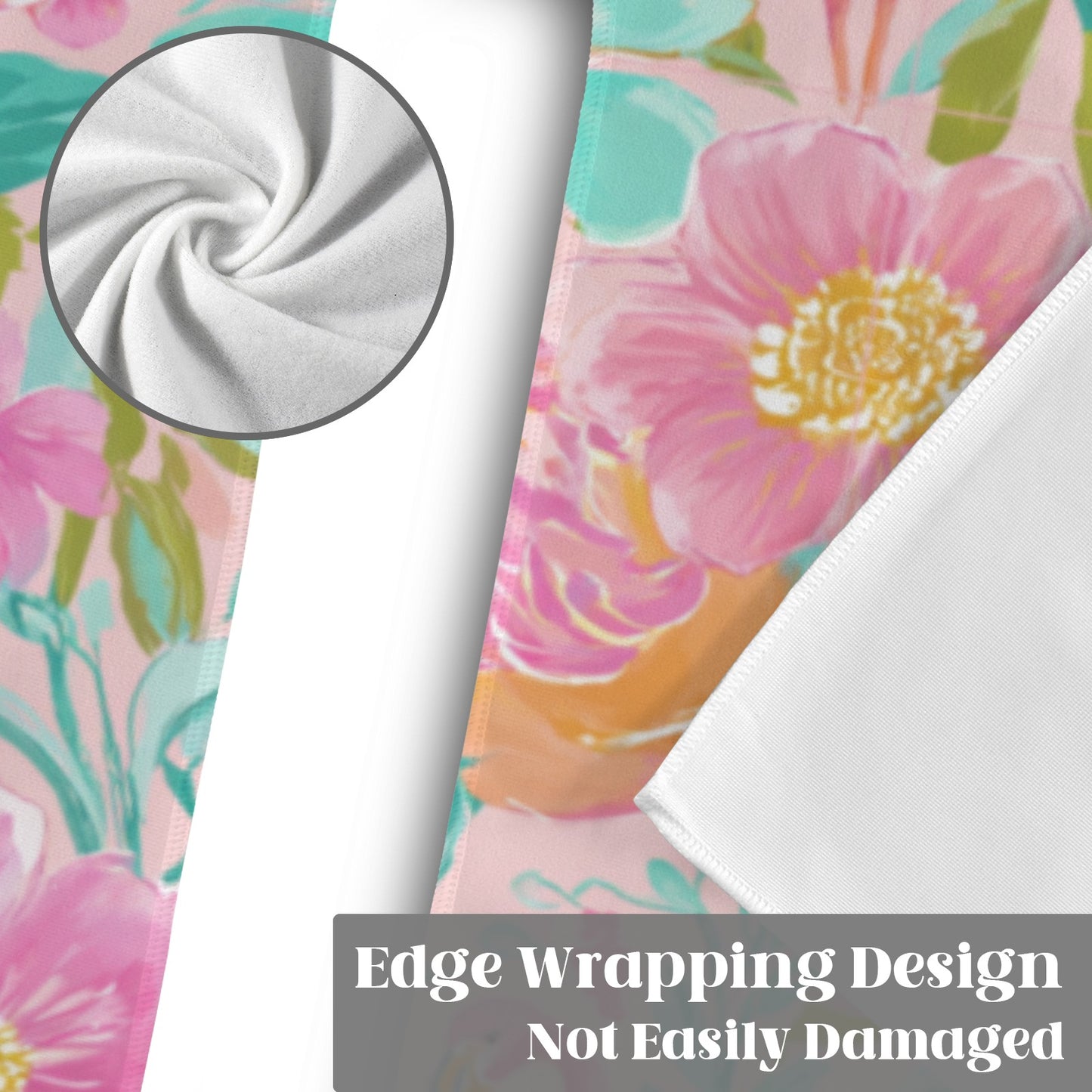 Floral Flamingo Golf Cart Seat Cover