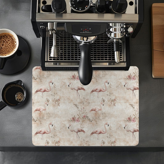 Flamingo Pattern Coffee Mat 40x30cm（Made in USA）