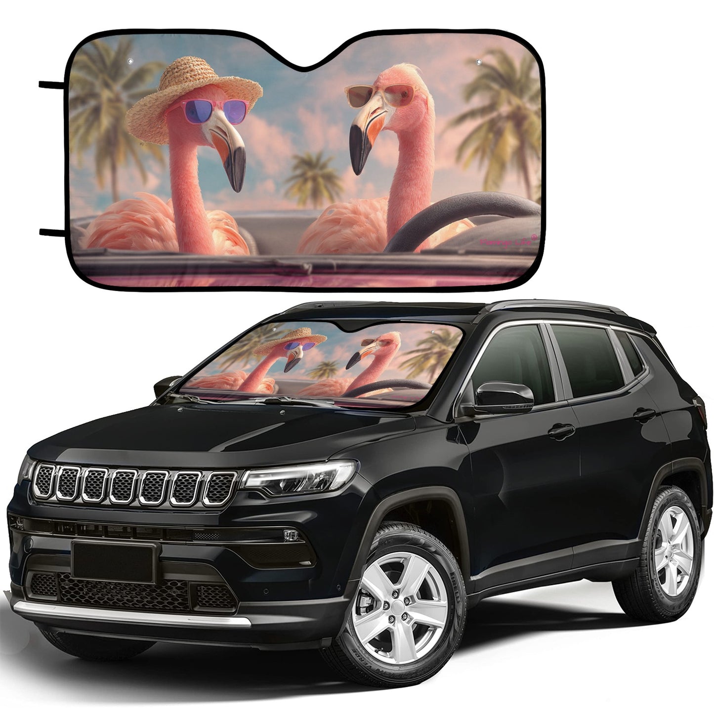 Flamingo Life® Auto Car Sun Shade