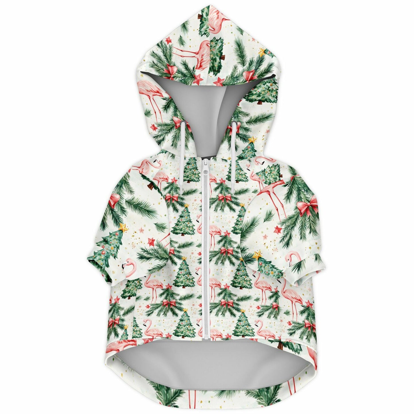 Fashion Dog Zip-Up Hoodie - AOP