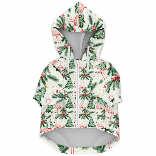 Fashion Dog Zip-Up Hoodie - AOP