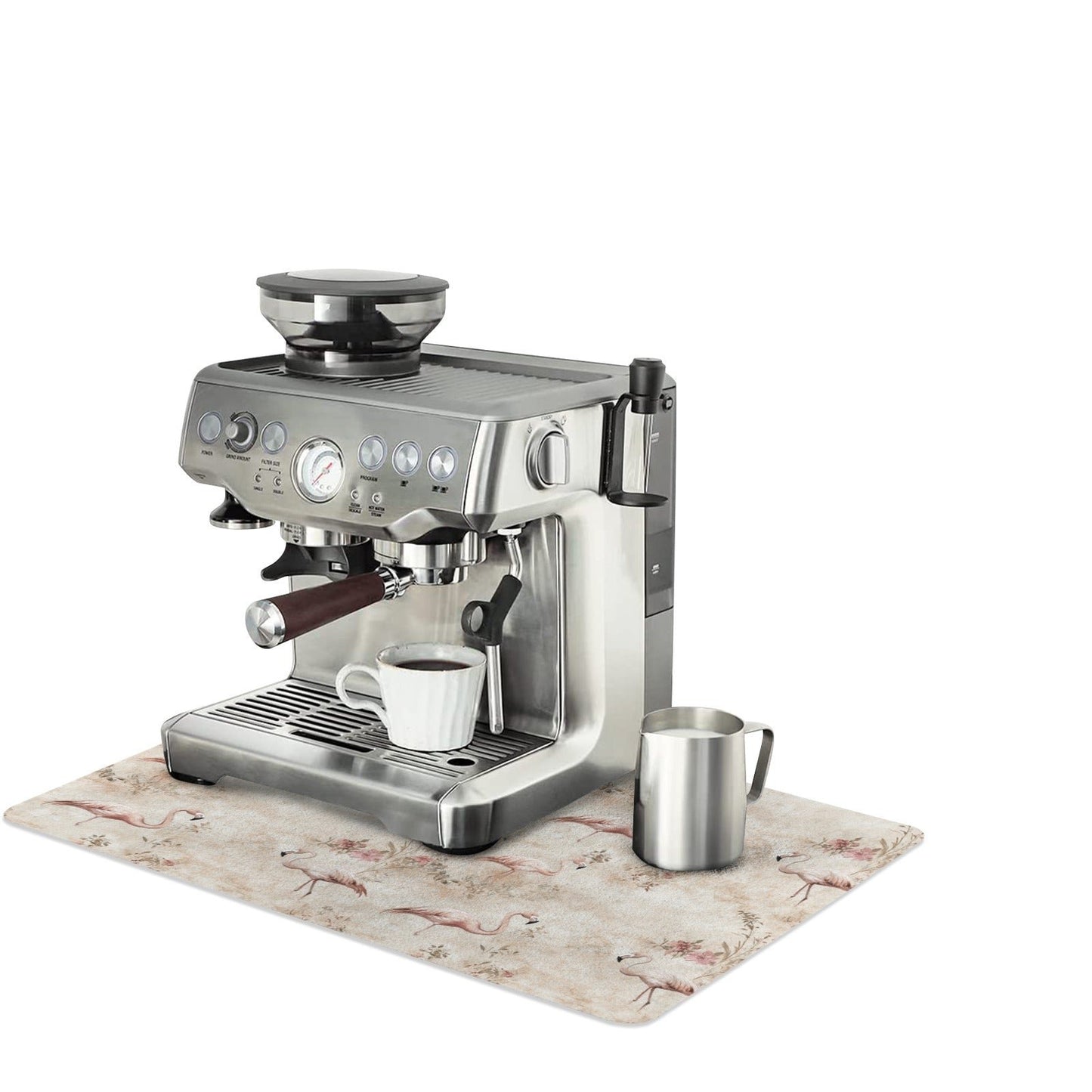 Flamingo Pattern Coffee Mat 40x30cm（Made in USA）
