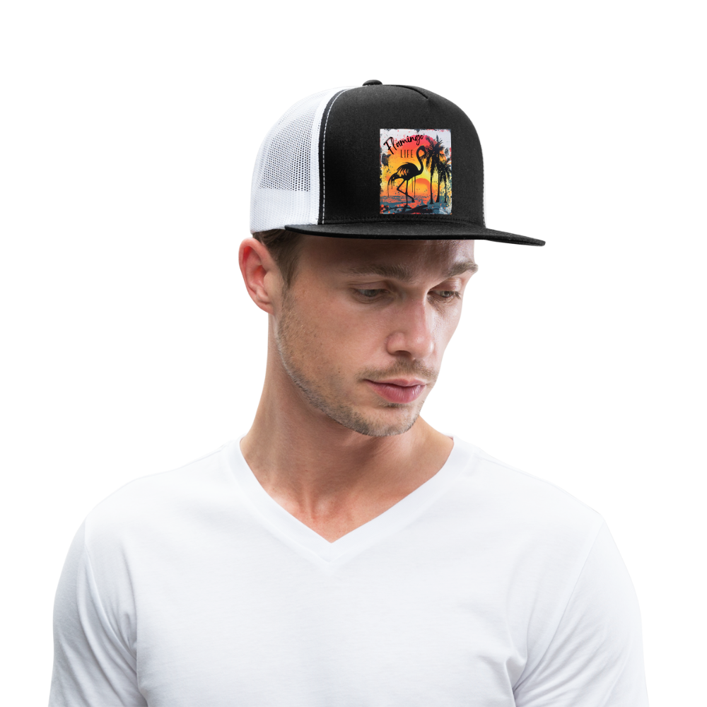 Trucker Cap - black/white