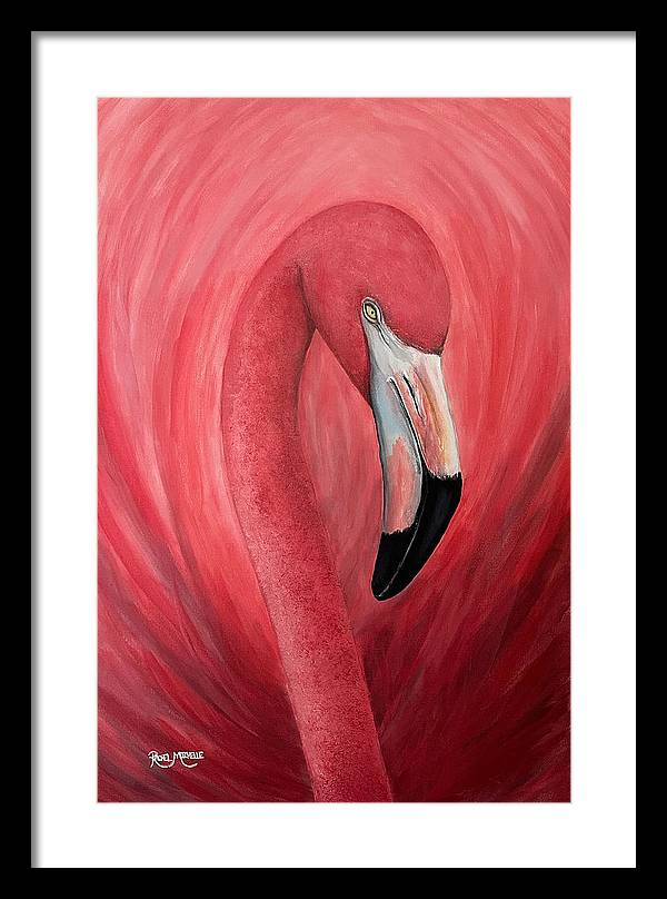 Flamenco Alas de Fuego - Framed Print