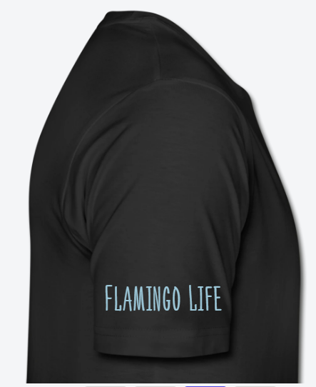 Flamingo Life® WYLAND© Designed Mens T-Shirt (Sizes up to 5XL)
