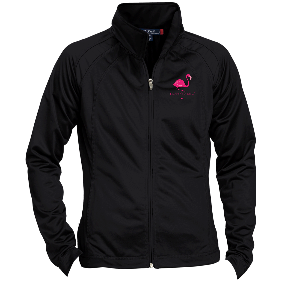 Flamingo Life® Ladies' Raglan Sleeve Warmup Jacket