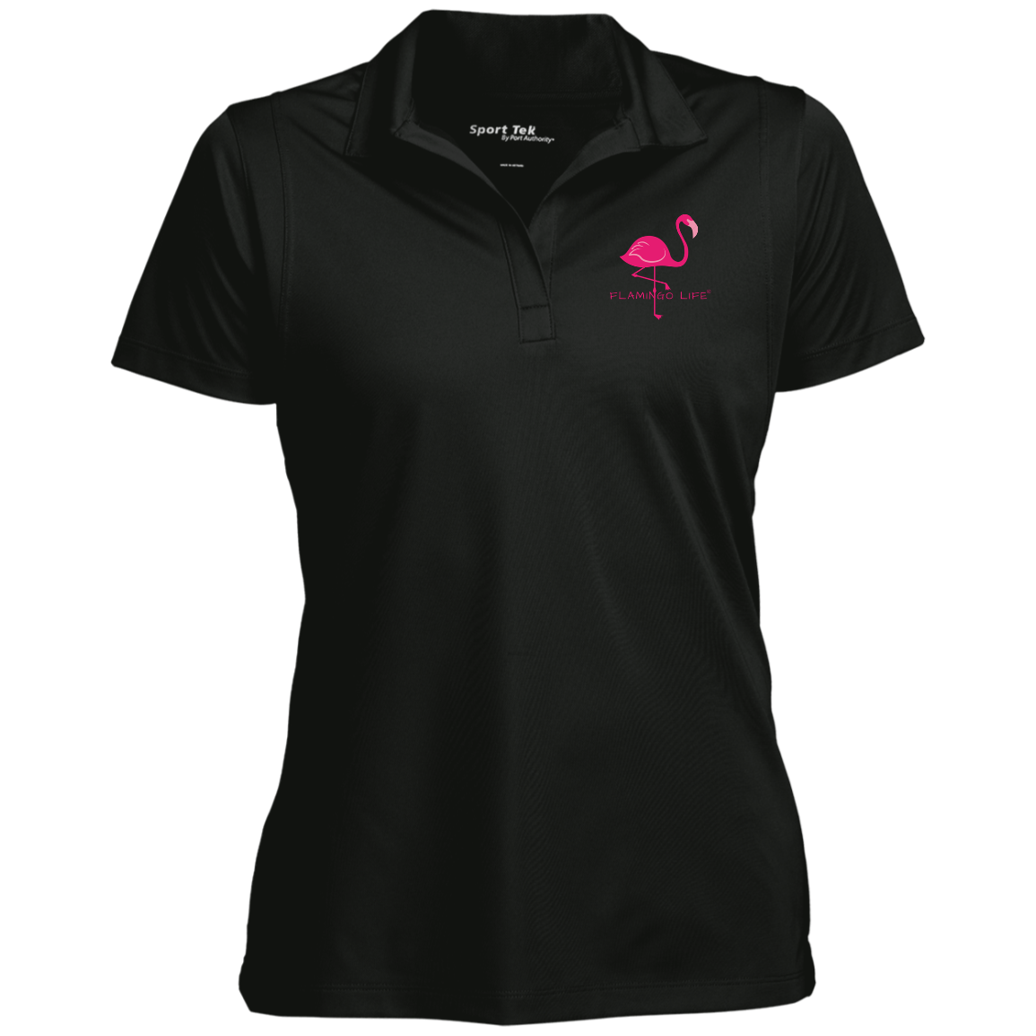 Flamingo Life® Ladies' Micropique Sport-Wick® Polo