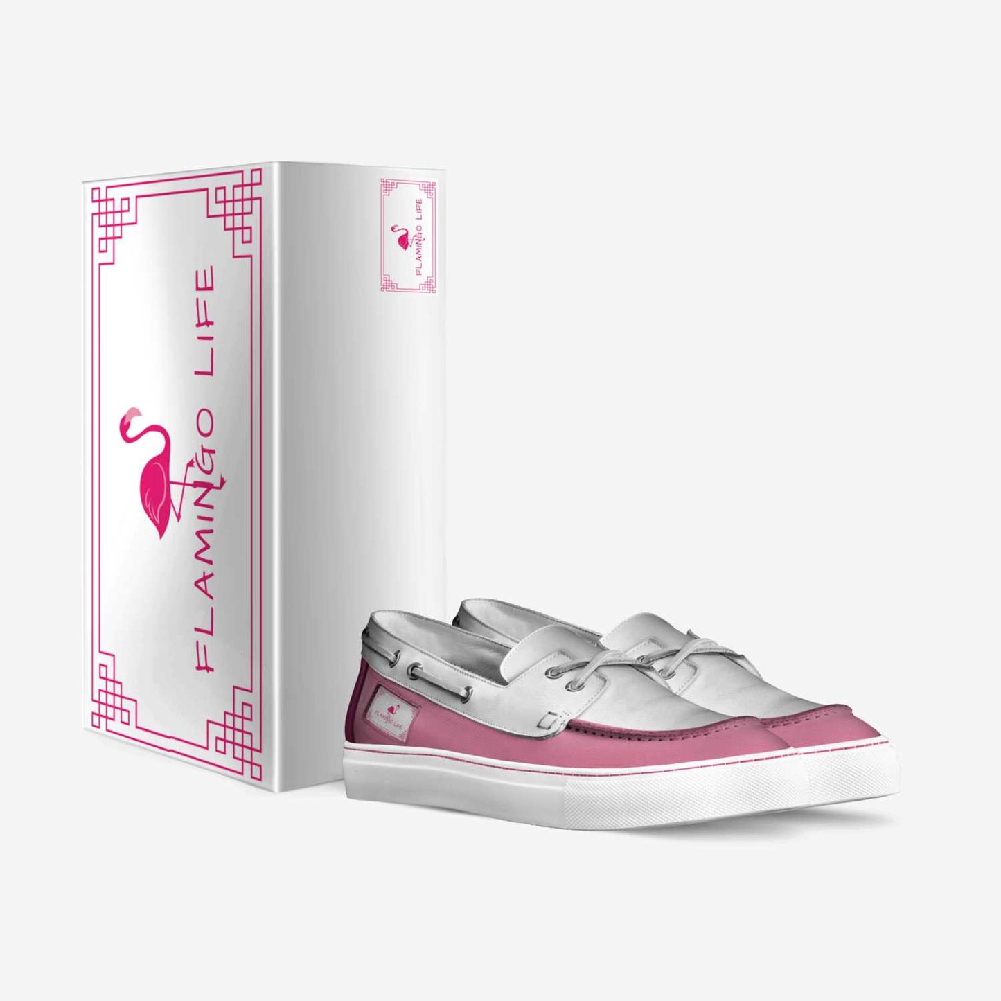 Flamingo Life Italian Leather Boat Sneakers - The Flamingo Shop