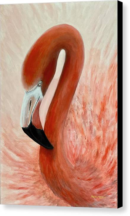 Flamenco de Fuego - Canvas Print - Flamingo Life®