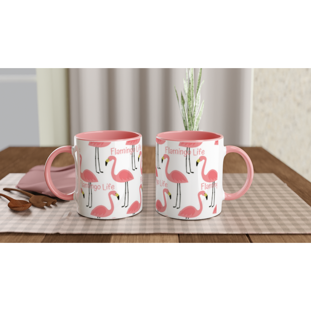 Flamingo Life® 11oz Ceramic Mug